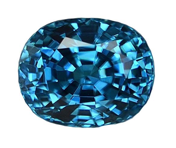 Blue Zircon Gemstone