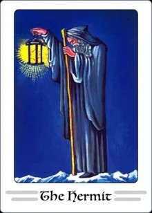 hermit tarot card