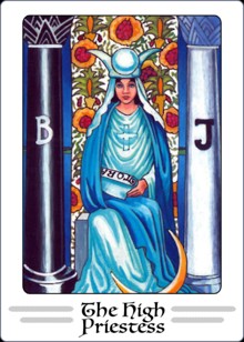 high priestess tarot card