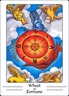 wheel of fortune tarot card