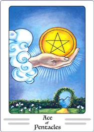 ace of pentacles tarot card