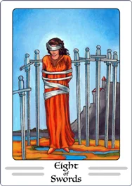 eight of swords tarot card
