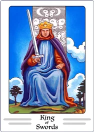 king of swords tarot card