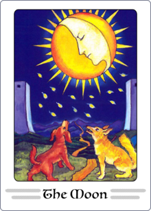 Moon Tarot Card