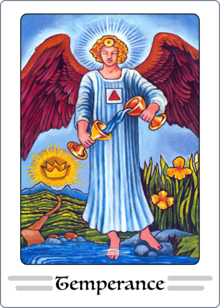 Temperance Tarot Card
