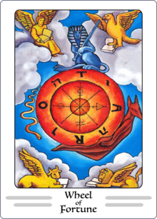 Wheel of Fortune Tarot Card