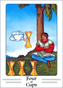 Four of Cups Tarot Card
