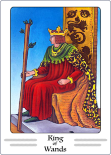 King of Wands Tarot Card