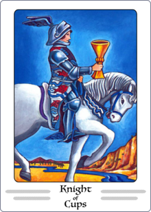 Knight of Cups Tarot Card