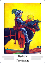 Knight of Pentacles Tarot Card