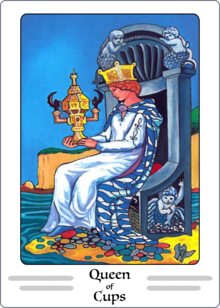 Queeen of Cups Tarot Card
