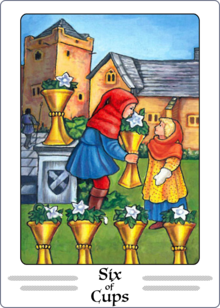 Six of Cups Tarot Card